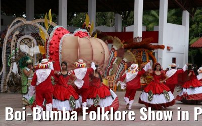 Boi-Bumba Folklore Show in Parintins 14.01.2015