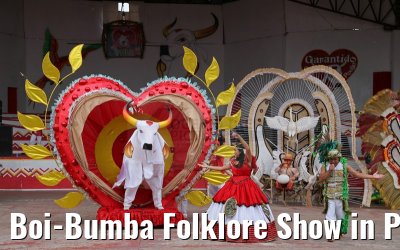 Boi-Bumba Folklore Show in Parintins 14.01.2015