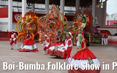 Boi-Bumba Folklore Show in Parintins 14.01.2015