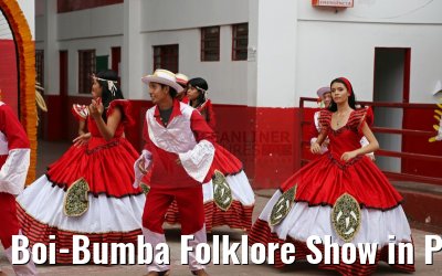 Boi-Bumba Folklore Show in Parintins 14.01.2015