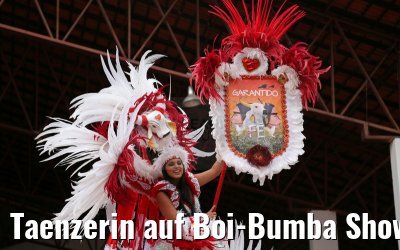 Taenzerin auf Boi-Bumba Show in Parintins 14.01.2015