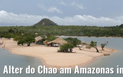 Alter do Chao am Amazonas in Brasilien 15.01.2015