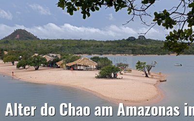 Alter do Chao am Amazonas in Brasilien 15.01.2015