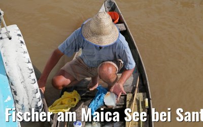 Fischer am Maica See bei Santarem 15.01.2015