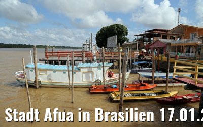 Stadt Afua in Brasilien 17.01.2015