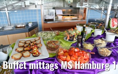 Buffet mittags MS Hamburg 18.01.2015