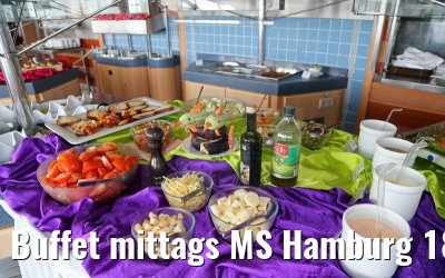Buffet mittags MS Hamburg 18.01.2015
