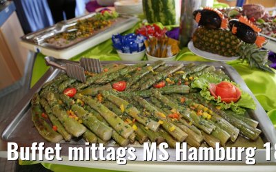 Buffet mittags MS Hamburg 18.01.2015