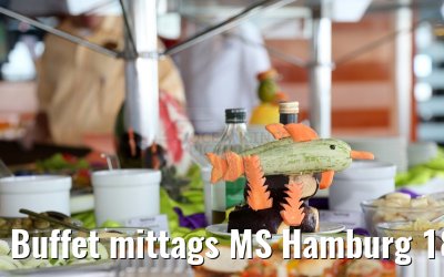 Buffet mittags MS Hamburg 18.01.2015