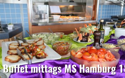 Buffet mittags MS Hamburg 18.01.2015