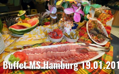 Buffet MS Hamburg 19.01.2015
