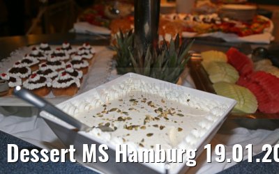 Dessert MS Hamburg 19.01.2015