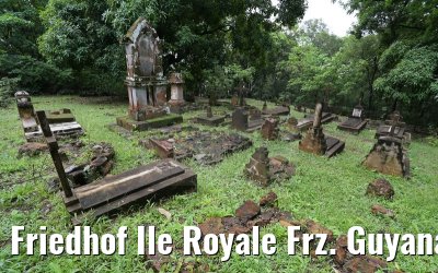 Friedhof Ile Royale Frz. Guyana 19.01.2015