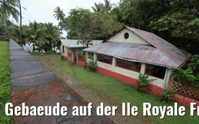Gebaeude auf der Ile Royale Frz. Guyana 19.01.2015