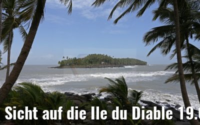 Sicht auf die Ile du Diable 19.01.2015