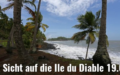 Sicht auf die Ile du Diable 19.01.2015
