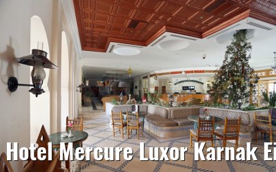 Hotel Mercure Luxor Karnak Eingangshalle