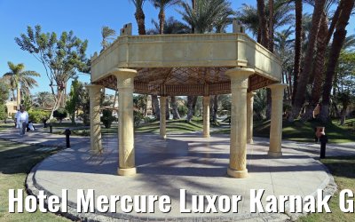 Hotel Mercure Luxor Karnak Gartenbereich