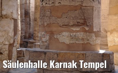 Säulenhalle Karnak Tempel