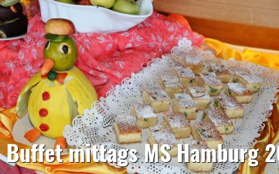 Buffet mittags MS Hamburg 20.01.2015