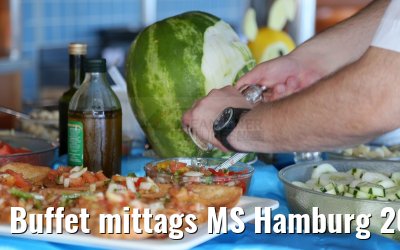 Buffet mittags MS Hamburg 20.01.2015