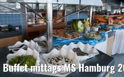 Buffet mittags MS Hamburg 20.01.2015