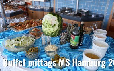 Buffet mittags MS Hamburg 20.01.2015