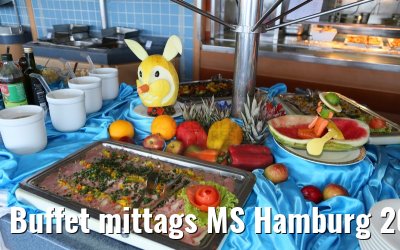 Buffet mittags MS Hamburg 20.01.2015
