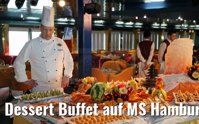 Dessert Buffet auf MS Hamburg 20.01.2015