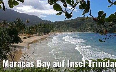 Maracas Bay auf Insel Trinidad 23.01.2015
