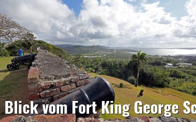 Blick vom Fort King George Scarborough 24.01.2015