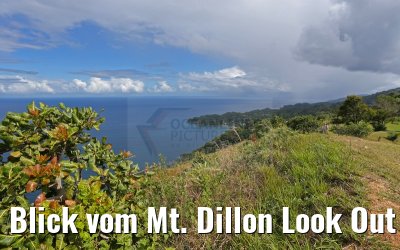Blick vom Mt. Dillon Look Out auf Tobago 24.01.2015