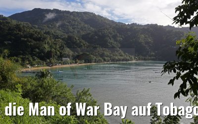 die Man of War Bay auf Tobago 24.01.2015