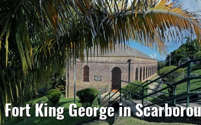 Fort King George in Scarborough 24.01.2015