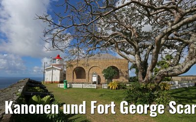 Kanonen und Fort George Scarborough Tobago 24.01.2015