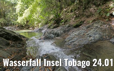 Wasserfall Insel Tobago 24.01.2015