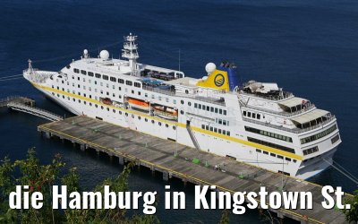 die Hamburg in Kingstown St. Vincent 25.01.2015