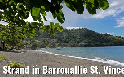 Strand in Barrouallie St. Vincent 25.01.2015