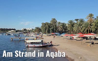Am Strand in Aqaba