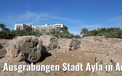 Ausgrabungen Stadt Ayla in Aqaba Jordanien