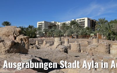Ausgrabungen Stadt Ayla in Aqaba Jordanien