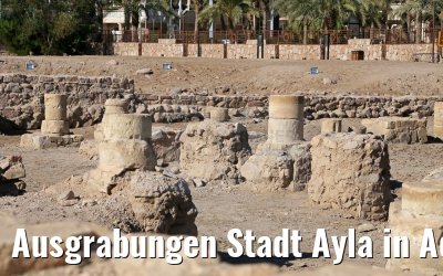 Ausgrabungen Stadt Ayla in Aqaba Jordanien
