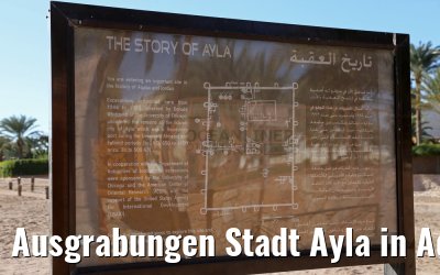 Ausgrabungen Stadt Ayla in Aqaba Jordanien