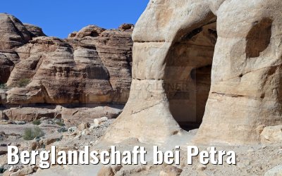 Berglandschaft bei Petra