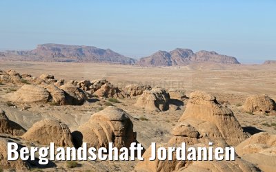 Berglandschaft Jordanien