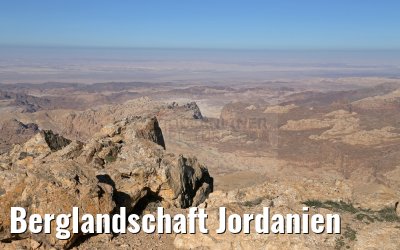 Berglandschaft Jordanien