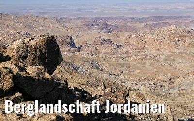 Berglandschaft Jordanien