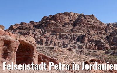 Felsenstadt Petra in Jordanien