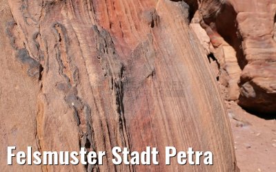 Felsmuster Stadt Petra
