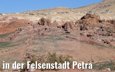 in der Felsenstadt Petra